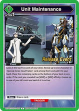 Unit Maintenance (UEPR/CGH-1-066) - Code Geass Lelouch of the Rebellion Release Event Cards