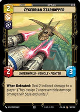 Zygerrian Starhopper (183/257) - Jump to Lightspeed