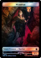 Warrior // Beast (0049) Double-Sided Token (Surge Foil) (-41 // 49) - Universes Beyond: Doctor Who