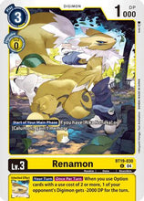 Renamon (BT19-030) - Release Special Booster 2.0