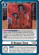 D-Reaper Zone (BT19-100) - Release Special Booster 2.0