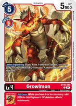 Growlmon (BT19-009) - Release Special Booster 2.0