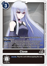 Close (Store Tournament 2025 Vo.1 Participation Pack) (P-169) - Digimon Promotion Cards