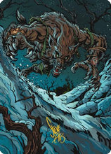 Ravager of the Fells Art Card (Gold-Stamped Signature) (-021) - Art Series: Innistrad Remastered