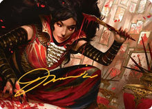 Blood Artist Art Card (Gold-Stamped Signature) (-022) - Art Series: Innistrad Remastered