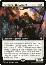 Keeper of the Accord (Extended Art) [Commander Legends]