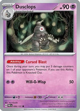 Dusclops - SV Prismatic Evolutions