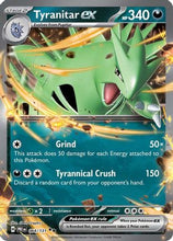 Tyranitar ex - SV Prismatic Evolutions Holofoil