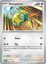 Dunsparce - SV Prismatic Evolutions