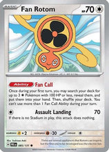 Fan Rotom - SV Prismatic Evolutions