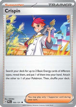 Crispin - 105/131 - SV Prismatic Evolutions Reverse Holofoil