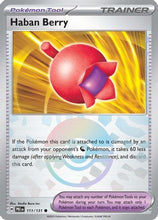 Haban Berry (Poke Ball Pattern) - SV Prismatic Evolutions Holofoil