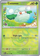 Cottonee (Master Ball Pattern) - SV Prismatic Evolutions Holofoil