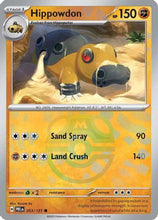 Hippowdon (Master Ball Pattern) - SV Prismatic Evolutions Holofoil