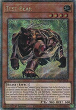 Test Bear (Quarter Century Secret Rare) (SUDA-EN018) - Supreme Darkness 1st Edition