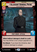 Allegiant General Pryde - Ruthless and Loyal (133/257) - Jump to Lightspeed