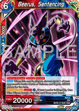 Beerus, Sentencing (BT27-114) - History of Z