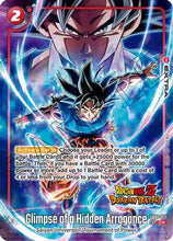 Glimpse of a Hidden Arrogance (Dragon Ball Z Dokkan Battle Alternate Art) (FB02-035) - Blazing Aura Alternate Art Reprints Holofoil