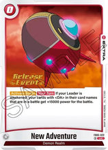 New Adventure (FB05-022) - New Adventure Release Event Cards