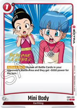 Mini Body (FB05-023) - New Adventure Release Event Cards