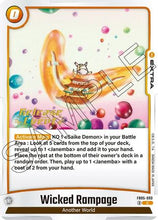 Wicked Rampage (FB05-093) - New Adventure Release Event Cards