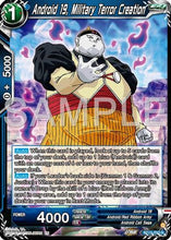 Android 19, Military Tenor Creation (BT27-032) - History of Z