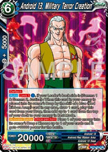 Android 13, Military Terror Creation (BT27-034) - History of Z