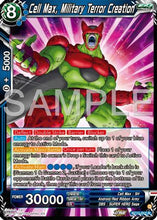 Cell Max, Military Terror Creation (BT27-041) - History of Z