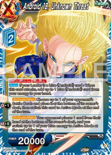 Android 18, Unknown Threat (BT27-028) - History of Z Foil