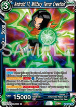 Android 17, Military Terror Creation (BT27-030) - History of Z Foil
