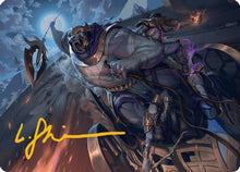Zahur, Glory's Past Art Card (Gold-Stamped Signature) (AADFT-010) - Art Series: Aetherdrift