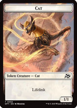 Cat // Thopter (0010) Double-Sided Token (DFT-2 // 10) - Aetherdrift Foil
