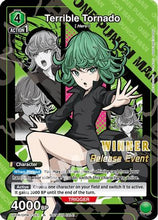 Terrible Tornado (Release Event Winner) (UEPR/OPM-1-051) - UE06BT One Punch Man Release Event Cards Foil