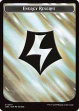 Energy Reserve // Energy Reserve Double-Sided Token (DRC-017) - Commander: Aetherdrift