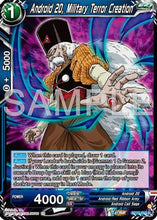 Android 20, Military Terror Creation (BT27-033) - History of Z