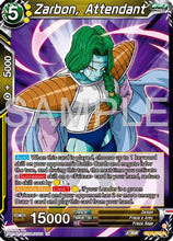 Zarbon, Attendant (BT27-080) - History of Z Foil