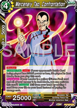 Mercenary Tao, Confrontation (BT27-073) - History of Z