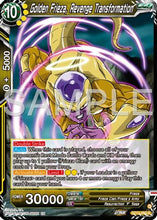 Golden Frieza, Revenge Transtormation (BT27-090) - History of Z