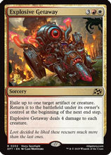 Explosive Getaway (PRE-202) - Prerelease Cards Foil
