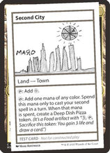 Second City (-) - Un-Known Event Playtest Cards