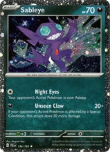 Sableye (Cosmos Holo) 136 - Miscellaneous Cards & Products Holofoil