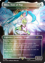 Miku, Font of Pop - Giada, Font of Hope (Rainbow Foil) (SLD-1586) - Secret Lair Drop Series Foil