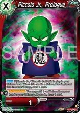 Piccolo Jr., Prologue (BT27-008) - History of Z