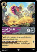 Giant Cobra - Ghostly Serpent (57/204) - Archazias Island