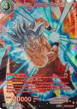 Son Goku, Unlimited Potential (SPR) (BT27-019) - History of Z Foil