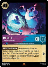 Merlin - Clever Clairvoyant (67/204) - Archazias Island Cold Foil