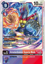 Arresterdramon: Superior Mode (BT21-072) - World Convergence