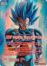 Vegeta // SSB Vegeta, Saiyan Pride (SLR) (BT27-001) - History of Z Foil