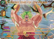 A Rocket Built For One Person (Gold-Stamped) (BT27-069) - History of Z Foil
