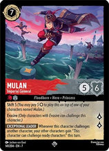 Mulan - Imperial General (141/204) - Archazias Island Cold Foil